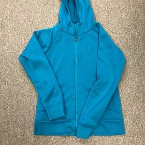 Under armour zip up hoodie